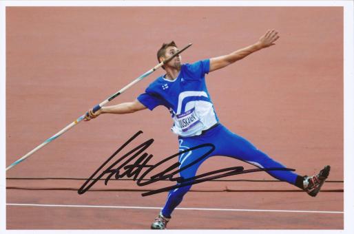 Vitezslav Vesely  TCH  Speer  3.OS 2012  Leichtathletik Foto original signiert 
