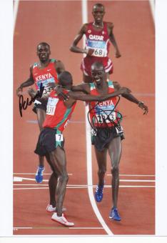 Ezekiel Kemboi + Brimin Kipruto + Paul Kipsiele Koech  Kenia  1.-3. OS  2004  Leichtathletik original signiert 