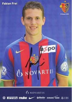 Fabian Frei   2008/2009  FC Basel  Autogrammkarte original signiert 