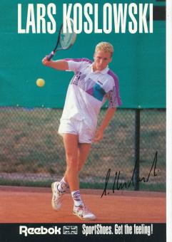 Lars Koslowski  BRD Tennis  Autogrammkarte original signiert 