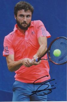 Gilles Simon  Frankreich  Tennis  Foto original signiert 