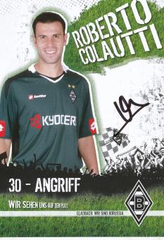 Roberto Colautti  2007/2008  Borussia Mönchengladbach Fußball Autogrammkarte original signiert 