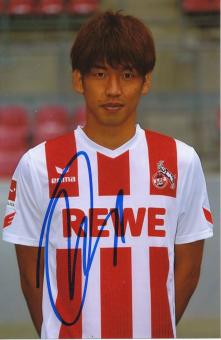 Yuya Osako  FC Köln  Fußball Autogramm Foto original signiert 