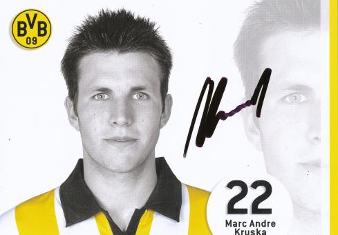 Marc Andre Kruska  2006/2007   Borussia Dortmund Fußball Autogrammkarte original signiert 
