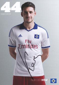 Gojko Kacar  2013/2014  Hamburger SV Fußball Autogrammkarte original signiert 