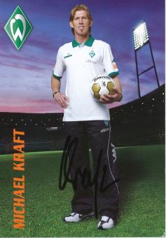 Michael Kraft  2008/2009  SV Werder Bremen Fußball Autogrammkarte original signiert 