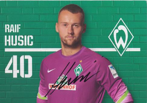 Ralf Husic  2014/2015   SV Werder Bremen Fußball Autogrammkarte original signiert 