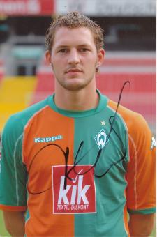 Jelle van Damme  SV Werder Bremen Fußball Foto original signiert 