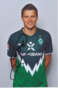Sebastian Boenisch   SV Werder Bremen Fußball Foto original signiert 