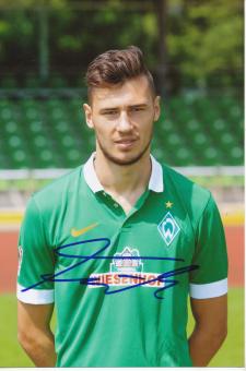 Lukas Fröde  SV Werder Bremen Fußball Foto original signiert 