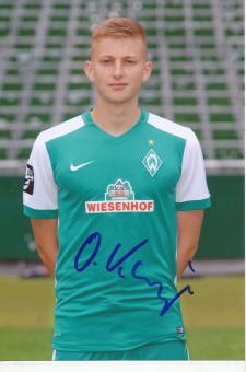 Ole Käuper  SV Werder Bremen Fußball Foto original signiert 