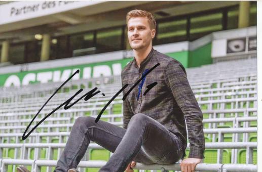 Sebastian Langkamp  SV Werder Bremen Fußball Foto original signiert 