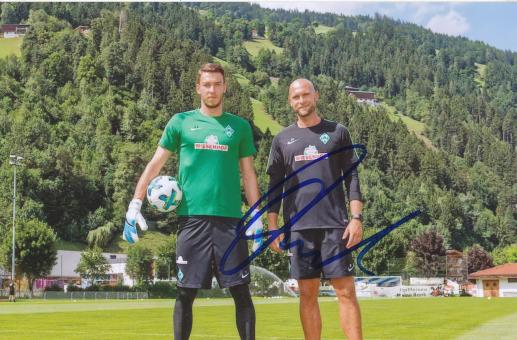 Christian Vander  SV Werder Bremen Fußball Foto original signiert 