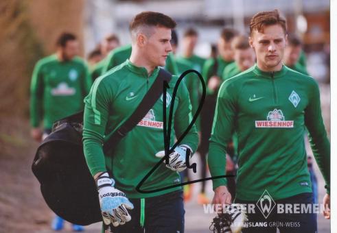 Michael Zetterer  SV Werder Bremen Fußball Foto original signiert 