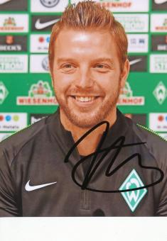 Florian Kohlfeldt  SV Werder Bremen Fußball Foto original signiert 