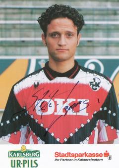 Stefan Caporaso  1993/94  FC Kaiserslautern  Fußball Autogrammkarte original signiert 