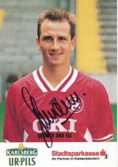 Matthias Hamann  1994/95  FC Kaiserslautern  Fußball Autogrammkarte original signiert 
