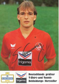 Stefan Emmerling  1987/88  FC Kaiserslautern  Fußball Autogrammkarte original signiert 