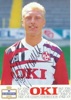 Guido Hoffmann  1991/92  FC Kaiserslautern  Fußball Autogrammkarte original signiert 