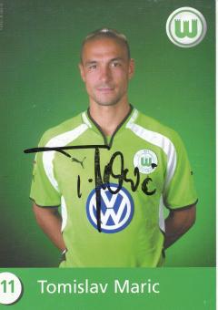 Tomislav Maric  2000/2001  VFL Wolfsburg  Fußball Autogrammkarte original signiert 