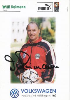 Willi Reimann  1997/1998  VFL Wolfsburg  Fußball Autogrammkarte original signiert 