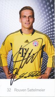Rouven Sattelmaier  2011/2012  FC Bayern München Fußball Autogrammkarte original signiert 