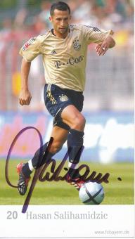Hasan Salihamidzic  2004/2005  FC Bayern München Fußball Autogrammkarte original signiert 
