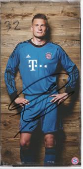 Lukas Raeder  2013/2014  FC Bayern München Fußball Autogrammkarte original signiert 