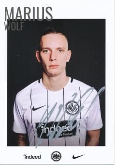 Marius Wolf  Eintracht Frankfurt 2017/2018 Fußball Autogrammkarte original signiert 