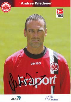 Andree Wiedener  2005/2006  Eintracht Frankfurt Fußball Autogrammkarte original signiert 