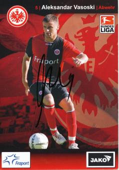 Alexander Vasoski  2007/2008  Eintracht Frankfurt Fußball Autogrammkarte original signiert 