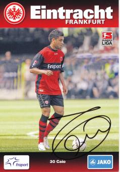 Caio  2009/2010  Eintracht Frankfurt Fußball Autogrammkarte original signiert 