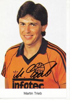 Martin Trieb  1982/1983  Eintracht Frankfurt Fußball Autogrammkarte original signiert 
