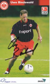 Uwe Bindewald  2003/2004  Eintracht Frankfurt Fußball Autogrammkarte original signiert 