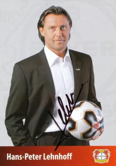 Hans Peter Lehnhoff   2005/2006  Bayer 04 Leverkusen Fußball Autogrammkarte original signiert 