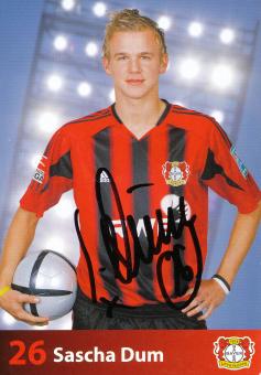 Sascha Dum  2004/2005  Bayer 04 Leverkusen Fußball Autogrammkarte original signiert 