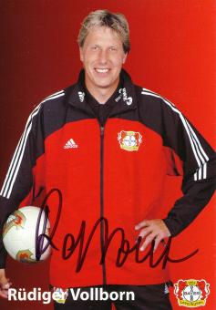 Rüdiger Vollborn  2003/2004  Bayer 04 Leverkusen Fußball Autogrammkarte original signiert 