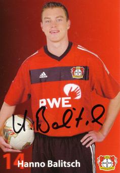 Hanno Balitsch  2002/2003  Bayer 04 Leverkusen Fußball Autogrammkarte original signiert 