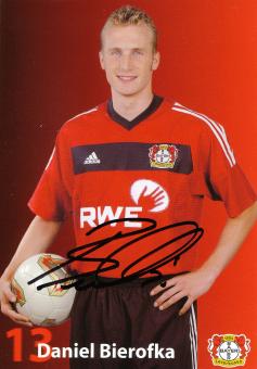 Daniel Bierofka  2002/2003  Bayer 04 Leverkusen Fußball Autogrammkarte original signiert 