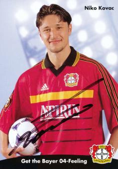Niko Kovac  1998/1999  Bayer 04 Leverkusen Fußball Autogrammkarte original signiert 