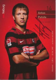 Anton Putsila  2011/2012  SC Freiburg Fußball Autogrammkarte original signiert 