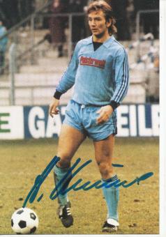 Heinz Knüwe  80er  VFL Bochum  Fußball Autogrammkarte original signiert 
