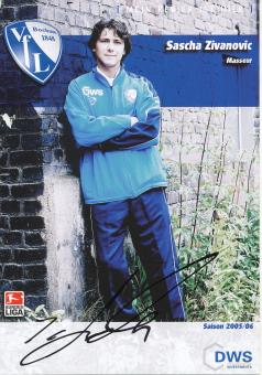 Sascha Zivanovic   2005/2006  VFL Bochum  Fußball Autogrammkarte original signiert 