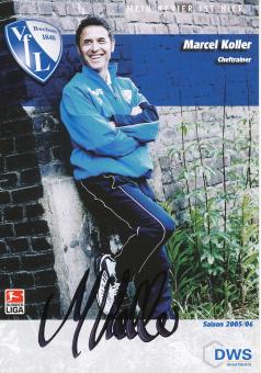 Marcel Koller   2005/2006  VFL Bochum  Fußball Autogrammkarte original signiert 