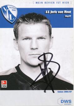 Joris van Hout  2006/2007  VFL Bochum  Fußball Autogrammkarte original signiert 