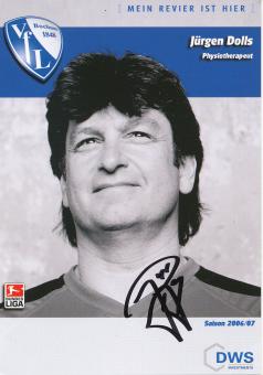 Jürgen Dolls  2006/2007  VFL Bochum  Fußball Autogrammkarte original signiert 