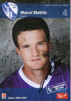 Marcel Maltritz  2008/2009  VFL Bochum  Fußball Autogrammkarte original signiert 
