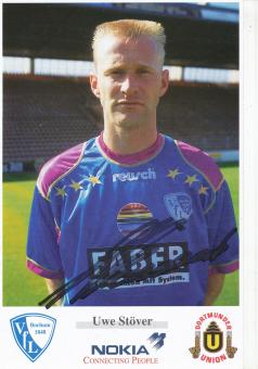 Uwe Stöver  1993/1994  VFL Bochum  Fußball Autogrammkarte original signiert 