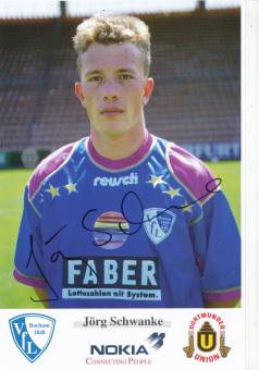 Jörg Schwanke  1993/1994  VFL Bochum  Fußball Autogrammkarte original signiert 