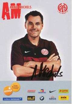 Arno Michels   2010/2011   FSV Mainz 05  Fußball Autogrammkarte original signiert 